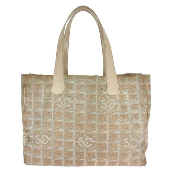 Chanel Canvas Leather Tote Bag - Picture 1 of 10
